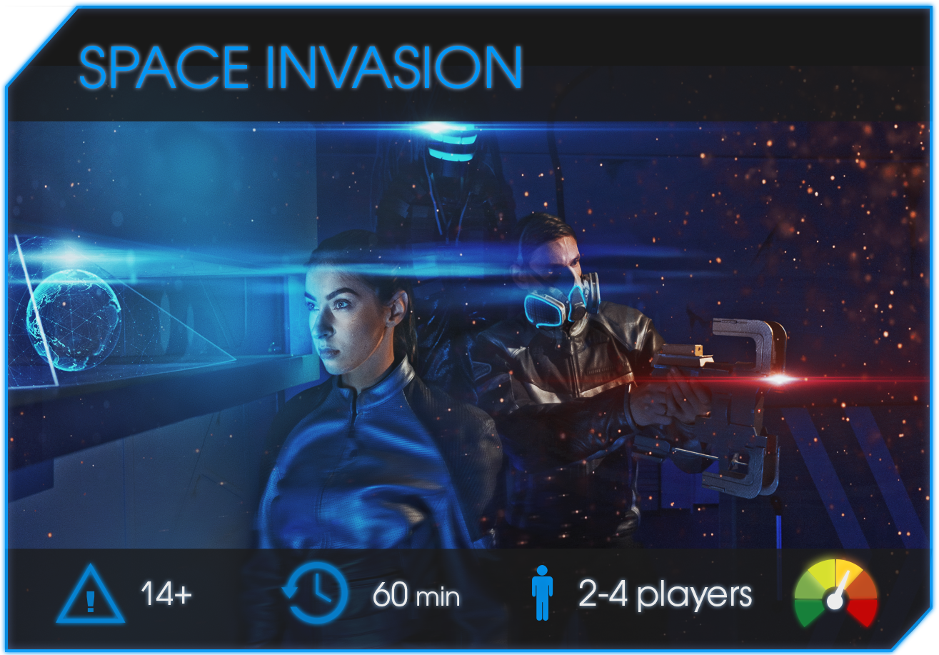 Escape room Kiev. Space Invasion